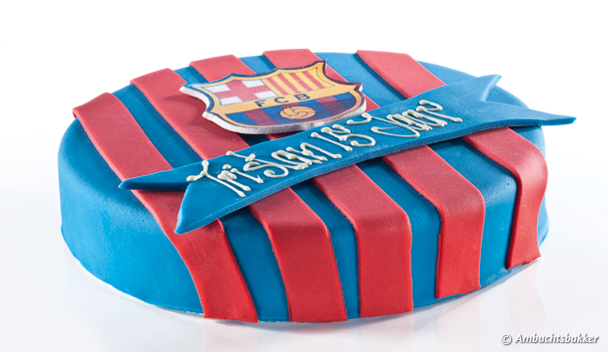 FC Barcelona taart