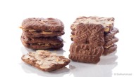 Speculaasjes met amandelschaafsel afbeelding