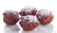 Oliebollen met rozijnen afbeelding