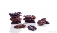 Chocolade eikelblaadjes afbeelding